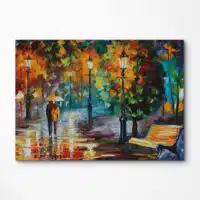 Cuadro en Lienzo - Leute Parken - Imagen 4