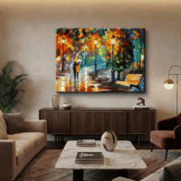 Cuadro en Lienzo - Leute Parken - Imagen 6