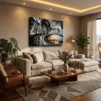 Cuadro en Lienzo - Resplandor