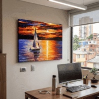 Cuadro en Lienzo - Travesía Serena - Imagen 5