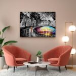 Cuadro en Lienzo - Farbiger See