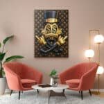 Cuadro en Lienzo - McPato Gold