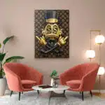 Cuadro en Lienzo - McPato Gold