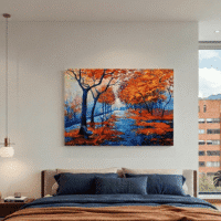 Cuadro en Lienzo - Esencia de otoño - Imagen 6