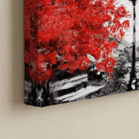 Cuadro en Lienzo - Romance en París - Imagen 3