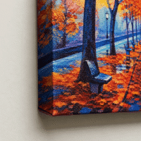 Cuadro en Lienzo Paisaje - Otoño - Imagen 3