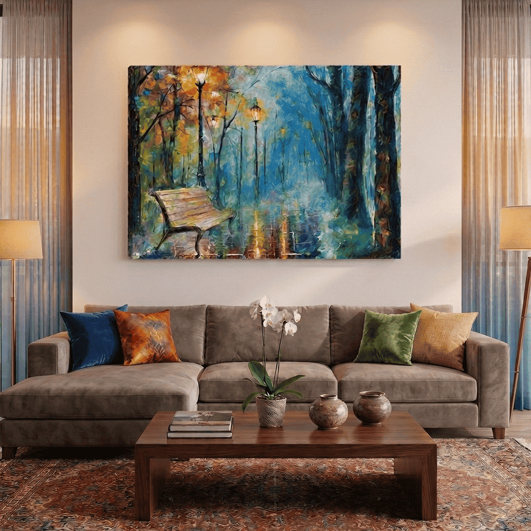 cuadro-en-lienzo-paisaje-serenidad-sala Cuadro en Lienzo - Serenidad - Imagen 1