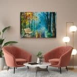 Cuadro en Lienzo - Farbe Evening