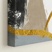 Cuadro en Lienzo - Abstract Gelb - Imagen 3