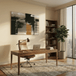 Cuadro en Lienzo - Brown Form