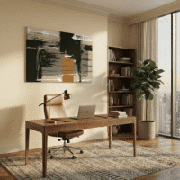 Cuadro en Lienzo - Brown Form