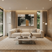 Cuadro en Lienzo - Brown Form - Imagen 5