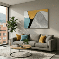 Cuadro en Lienzo - Drei Form - Imagen 5