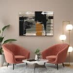 Cuadro en Lienzo - Brown Form