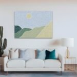 Cuadro en Lienzo - Blue Sun