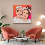 Cuadro en Lienzo Personalizado de Parejas