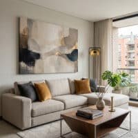 Cuadro en Lienzo Abstracto - Nodo - Imagen 5